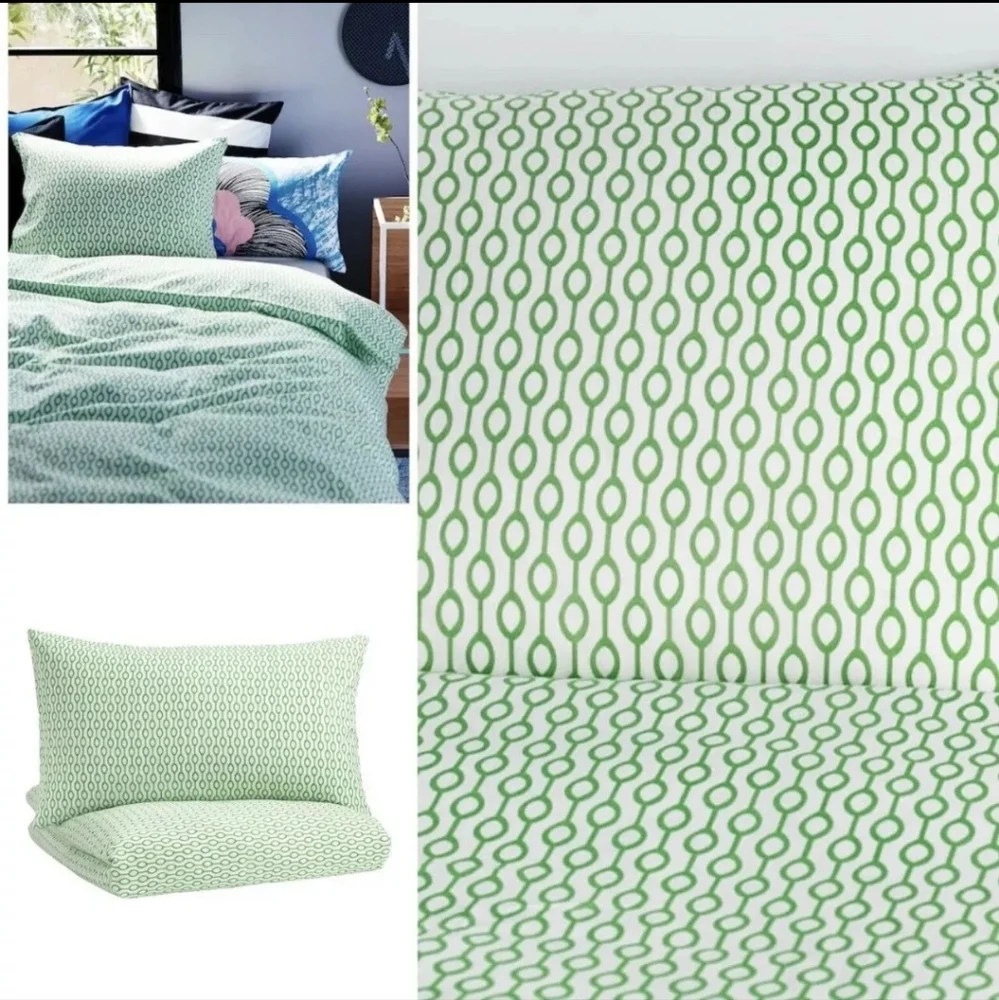 Ikea Rodved twin duvet cover with 2 pillowcases New